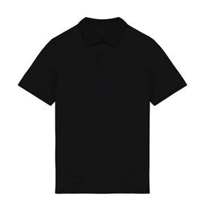 Native Spirit Mens Jersey Polo Shirt / Black